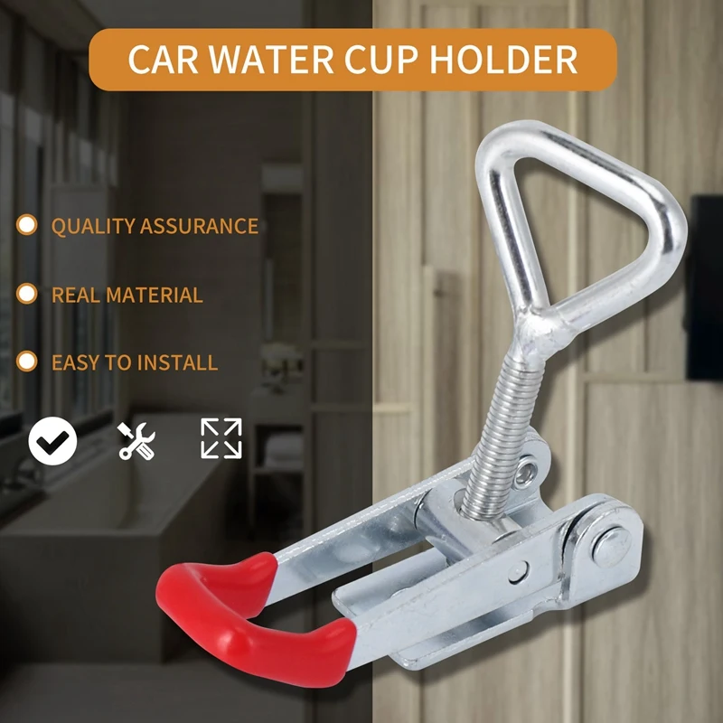 Регулируемый зажим с перекидной защелкой в упаковке PORK-10, удерживающая способность 150 кг, сверхмощный быстроразъемный защелка 4001, тумблерный зажим