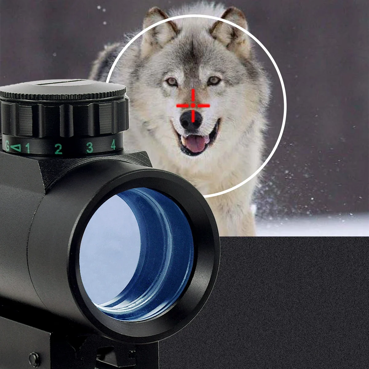 1X30 1X40 التكتيكية الأحمر الأخضر نقطة البصر نطاق المجسم Riflescope البصرية الادسنس 11 مللي متر 20 مللي متر Pictinny السكك الحديدية الصيد اكسسوارات