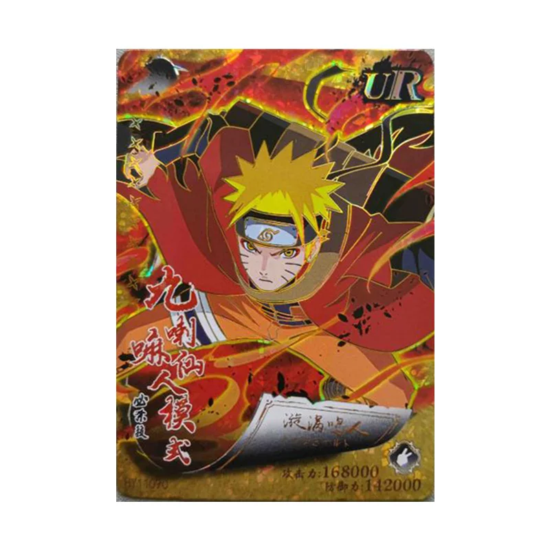 Anime NARUTO Rare UR Refraction Foil Senju Tobirama Uchiha Itachi Haruno Sakura Toys for boys Collectible Cards Birthday Present