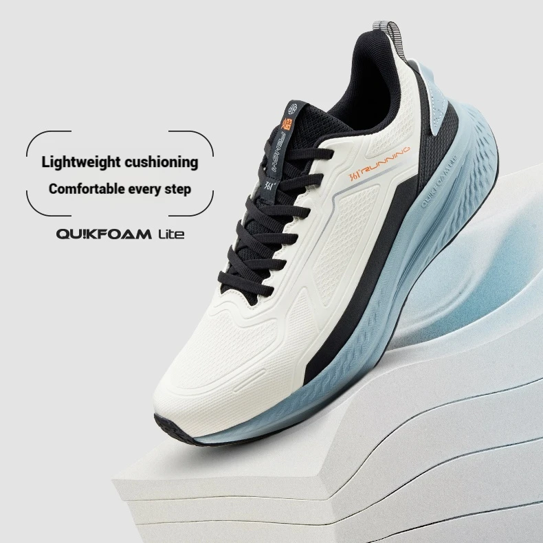361 Degrees Wingblade Rainblock Men's Running Shoes Water Repellent Comfortable Splash Proof Anti-Slip Male Sneakers 672532231 view 4