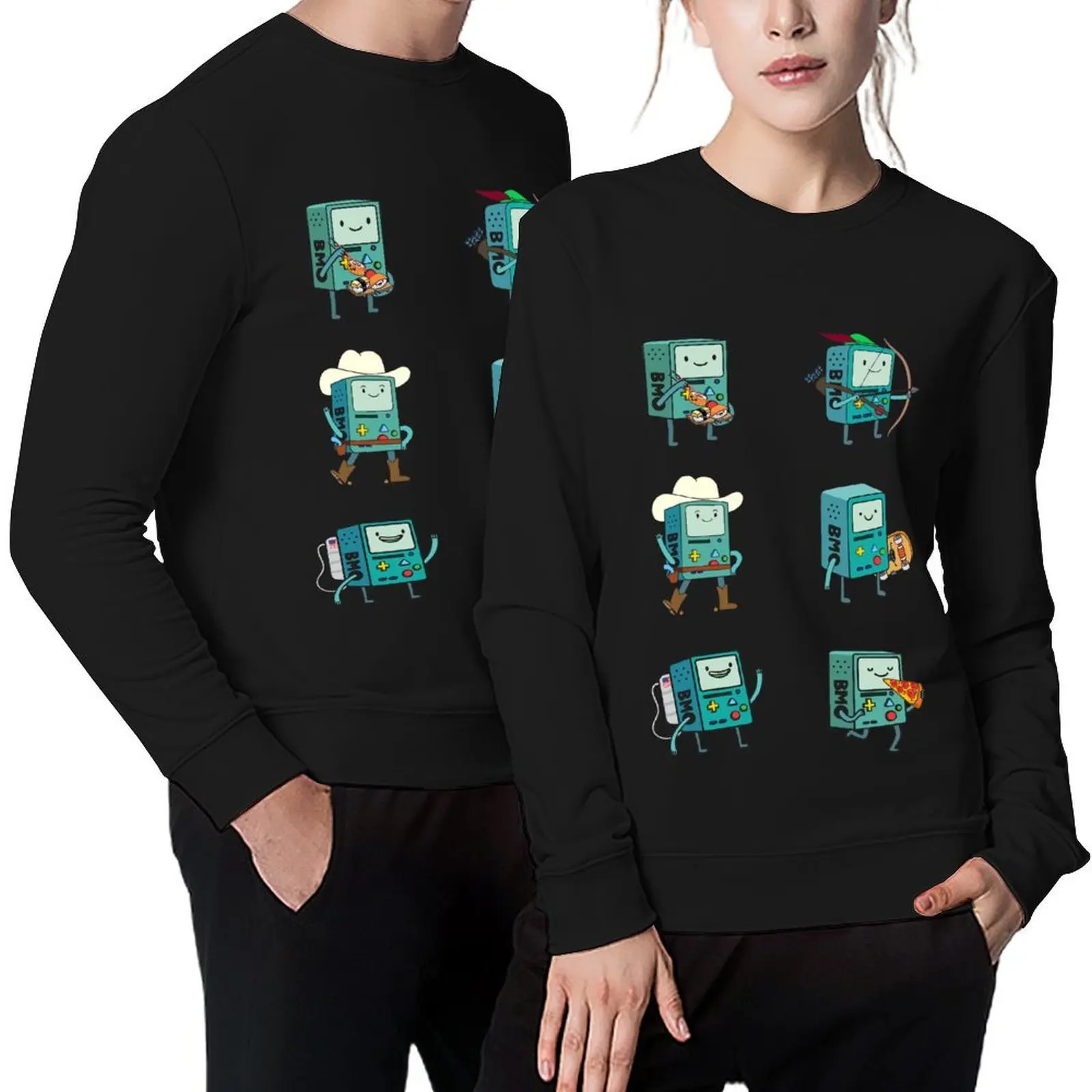 

BMO Pullover men clothing men's winter sweater korean style clothes autumn sweatshirts for men