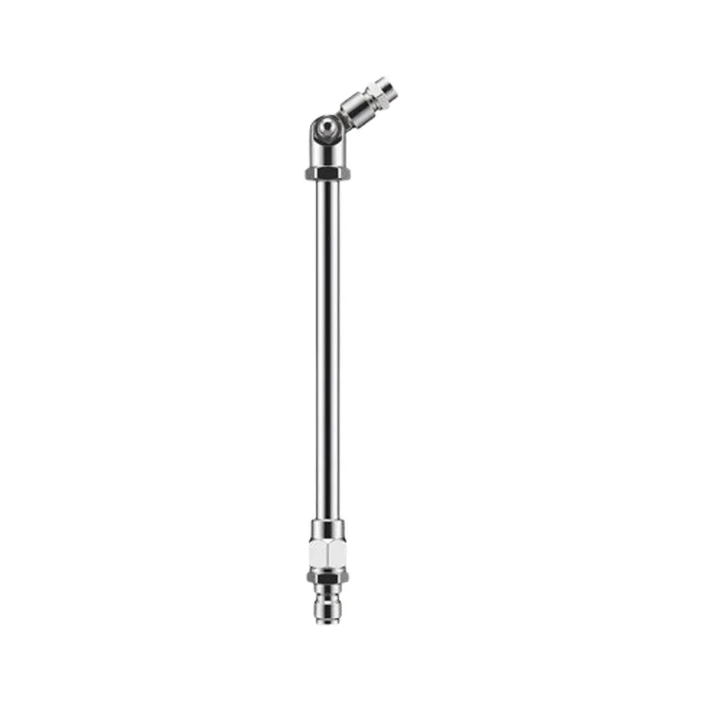 360° Rotating Air Conditioner Cleaning Wand With 25° Fan Nozzle 1/4 Inch Quick-Connect Wide-Angle Spray For HVAC Systems