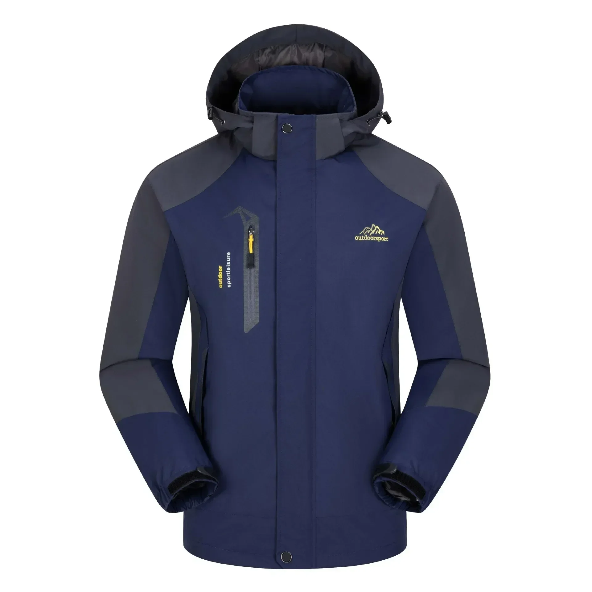 

Hot New Outdoor Jacket Waterproof Windproof Hooded Hiking Jacket Out Sports Coat Camping Climbing Mountain Jackets Outwear Parka
