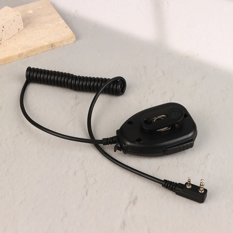 เครื่องส่งสัญญาณวอล์คกี้ทอล์คกี้ไมโครโฟนคล้องไหล่ไมโครโฟน K HEAD ไมโครโฟน