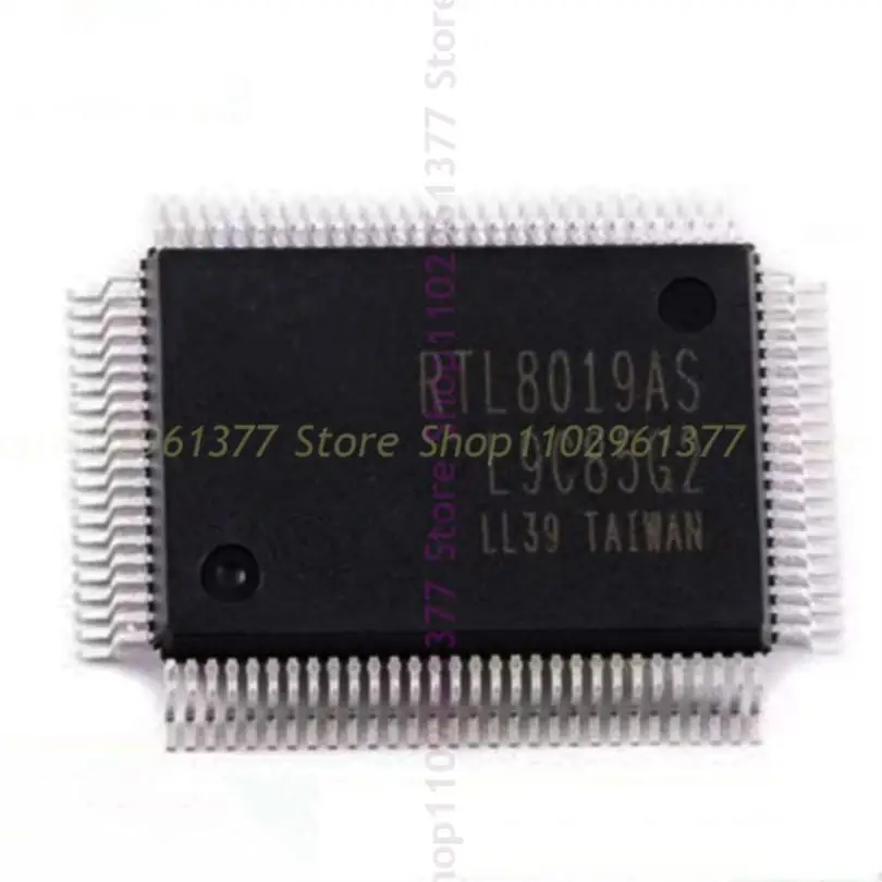 10 stücke neue rtl8019as RTL8019AS-LF QFP-100 ethernet controller chip