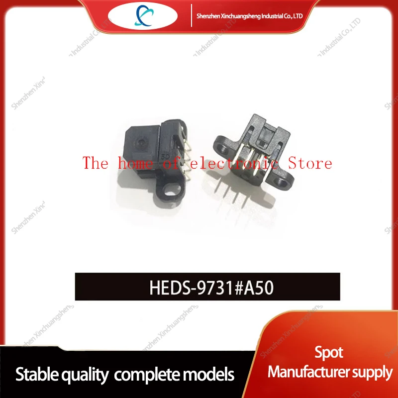 2PCS HEDS-9731#A50 Encoder Decoder Module for Grating Reading Head Photoelectric Sensor  He9731-A50