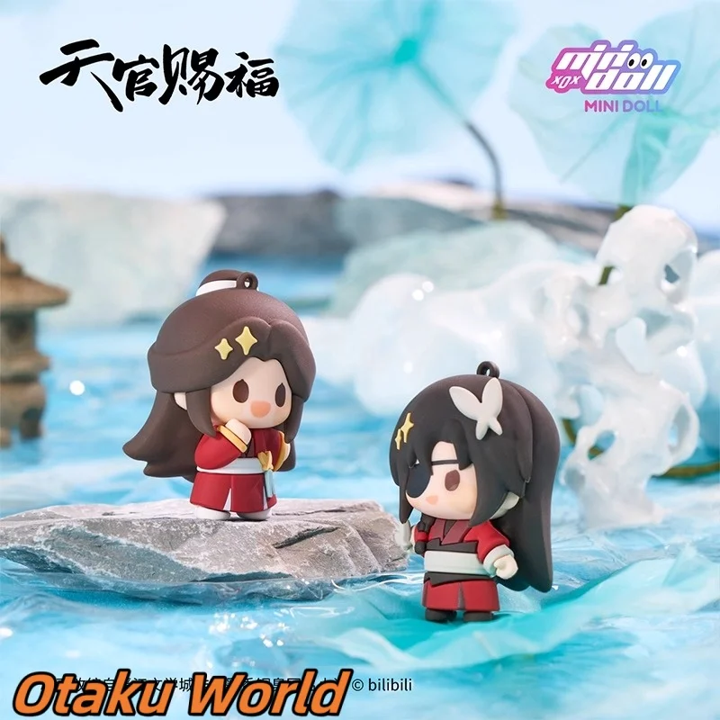 In stock Xielian Huacheng Pendant Keychain Original Merch TGCF Tian Guan Ci Fu Role Play Costume Bag Pendant Cute Halloween Gift