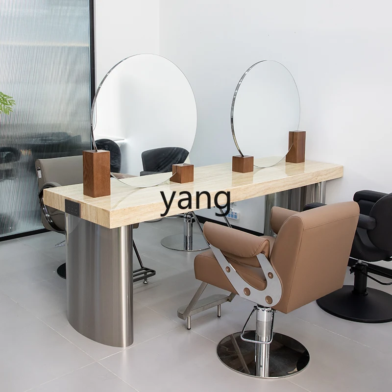 

YHM Salon Special Double-Sided Hairdressing Cabinet Perm and Dye Table