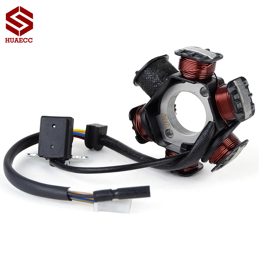 Bobina generador de estator magnético para motocicleta 210031268 para Kawasaki AN110 Kazer 2000-2002 KAZE-R 115 2000-2004 KAZE-R 115 1999