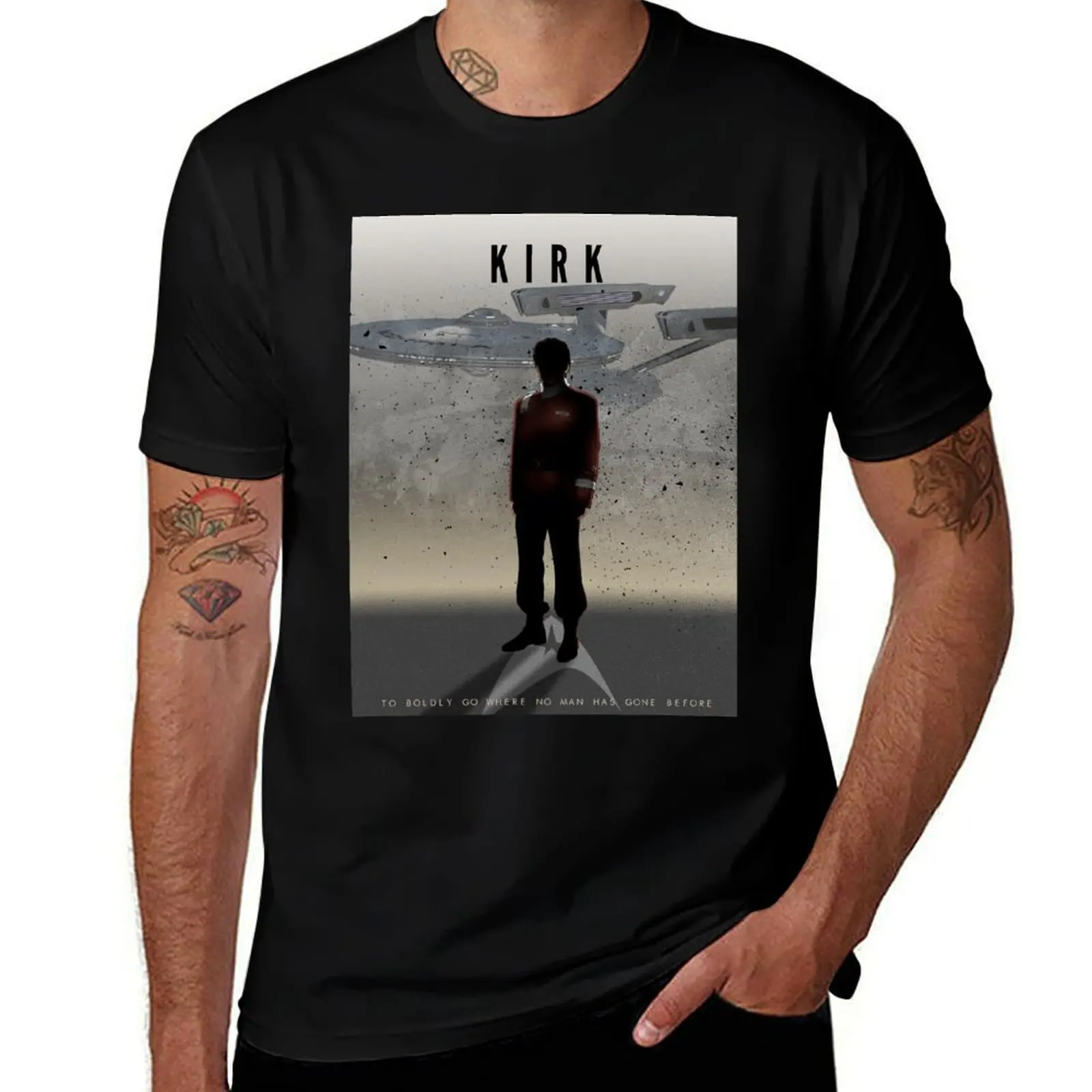 

Star Trek Captains - Kirk T-Shirt man t shirts graphic man t shirt summer funny t shirts dark humor T-shirt