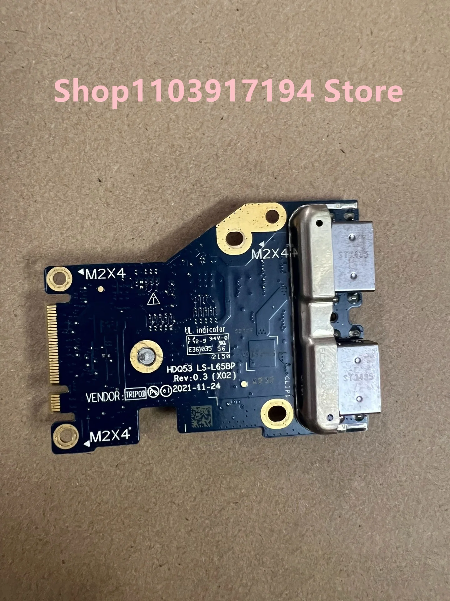 FOR Dell  AIienware M15 R7 USB IO small board HDQ53 LS-L65BP