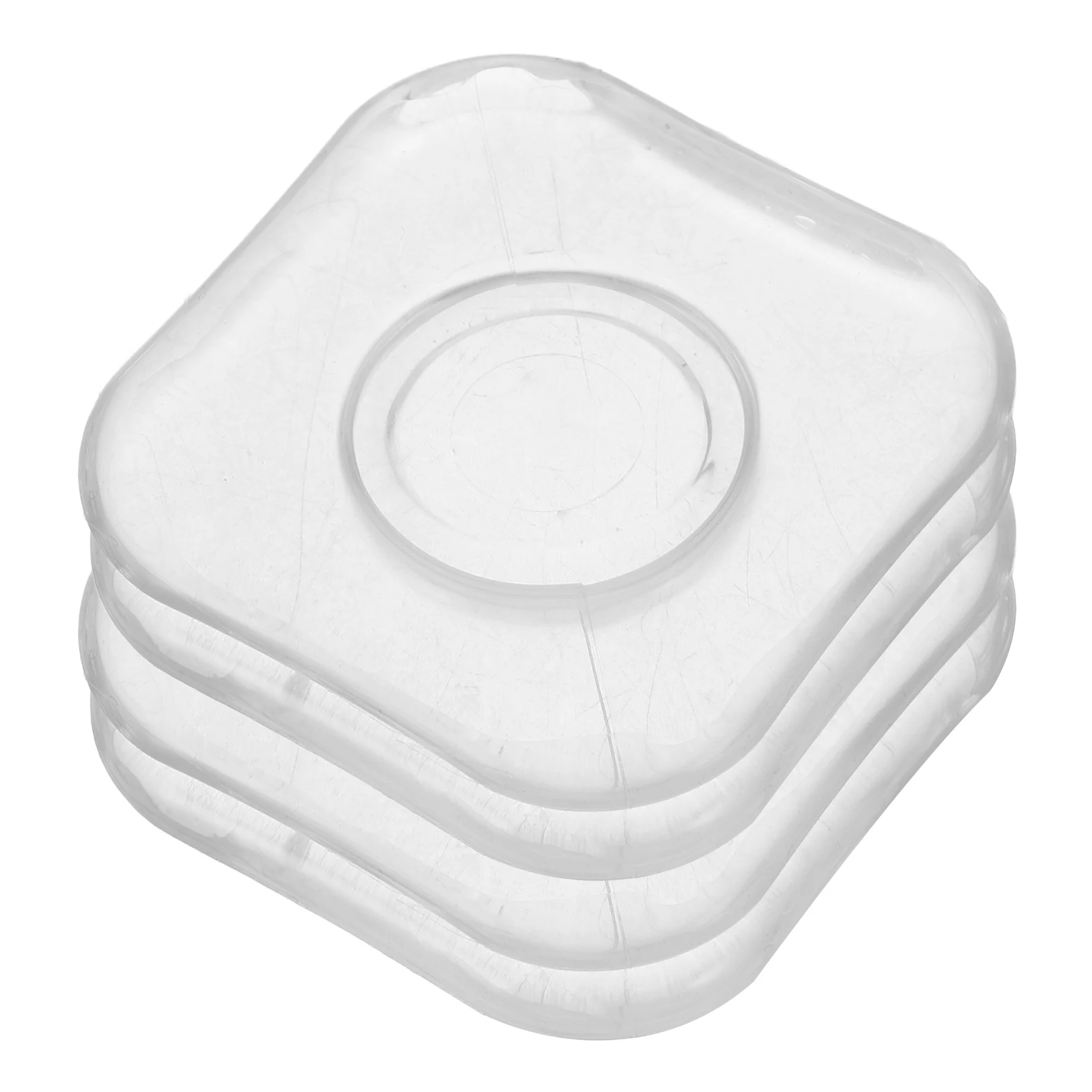 

2pcs Phone Holder Nano Pad Double Sided Sticker Car Anti Slip Transparent Multifunctional Gel Reusable Adhesive Square Design