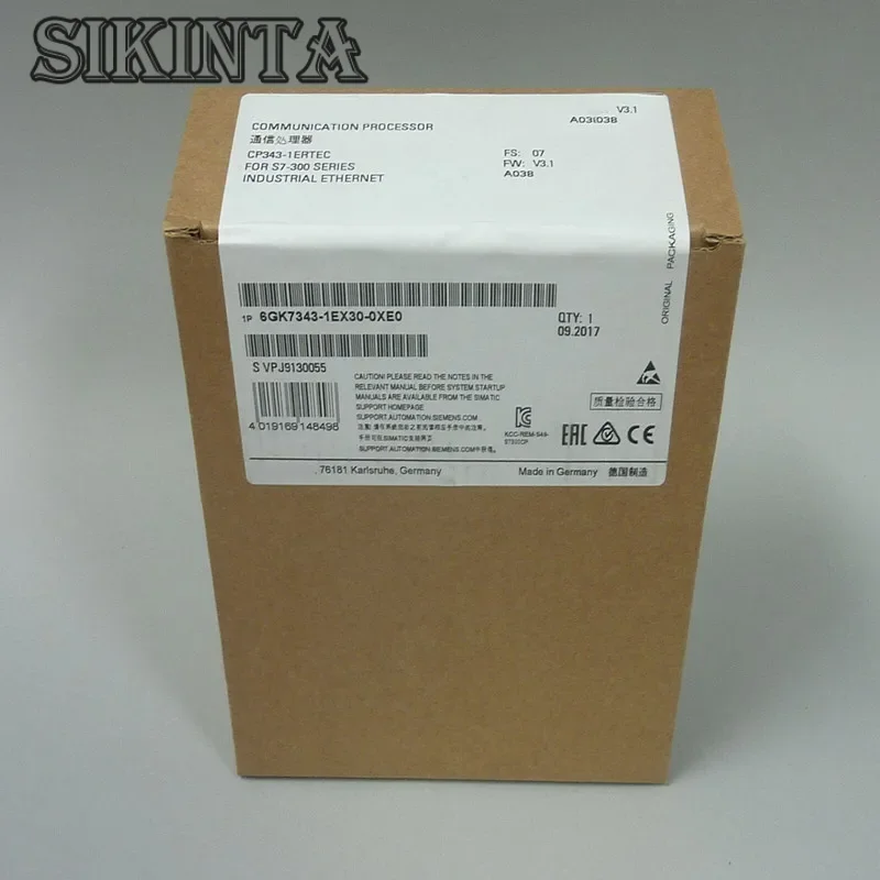 Módulo PLC 6GK7343-1EX30-0XE0 em estoque