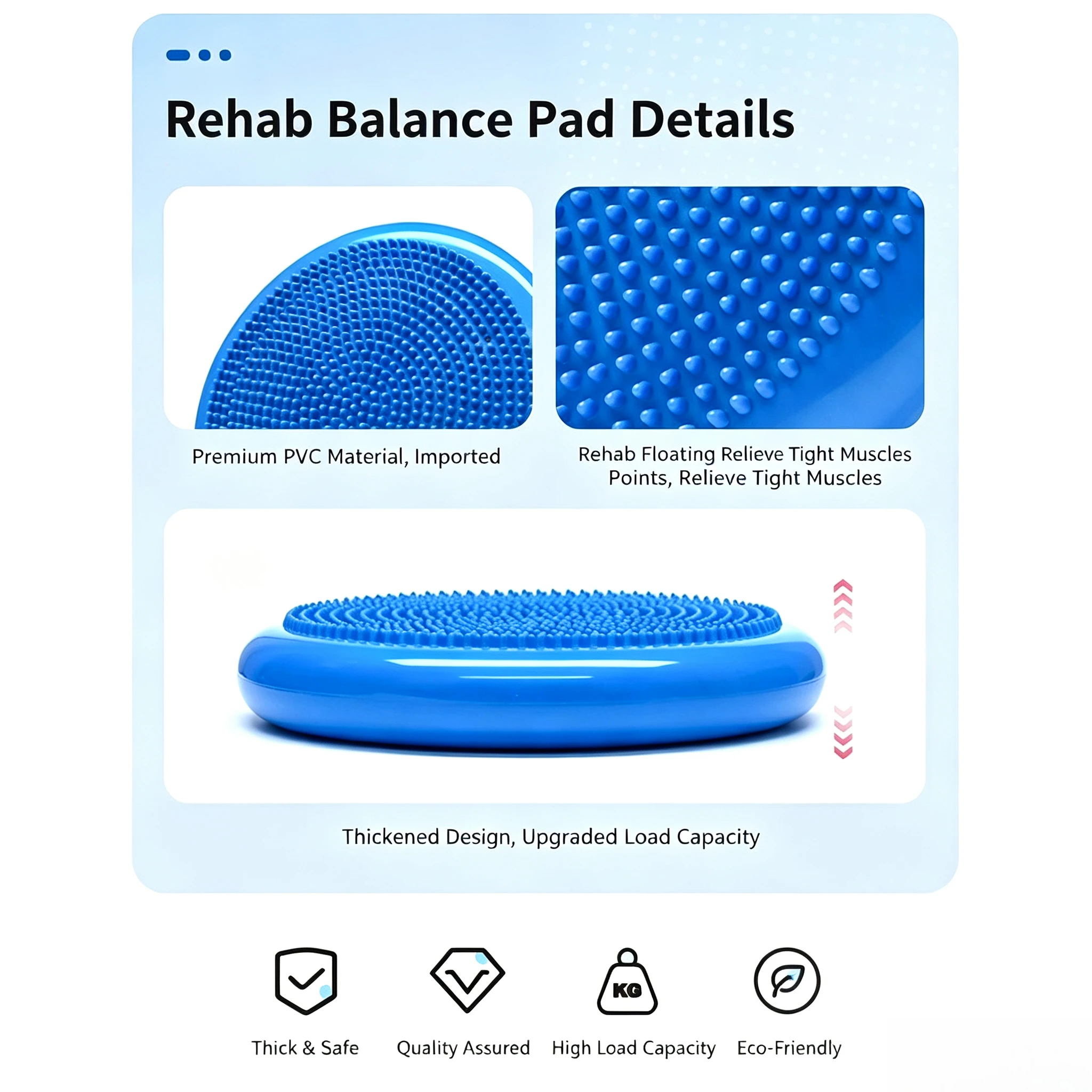 Cojín de equilibrio engrosado - Balance Cushion Disc reseña y precio