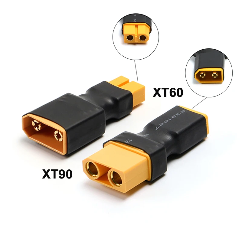 1pcs Adapter DIY Accessories XT60 Male / Female to XT90 Female / Male Connector Conversion Adapter for RC Battery