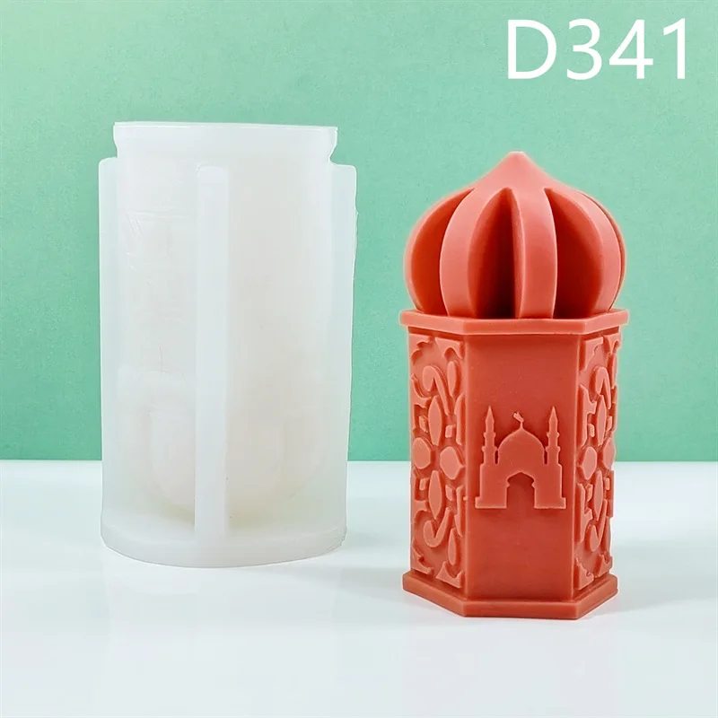 

Castle Roman Pillar Silicone Mold Gypsum form DIY Handmade Plaster Candle Ornaments Handicraft Mold Hand Gift Making Kitchen Acc