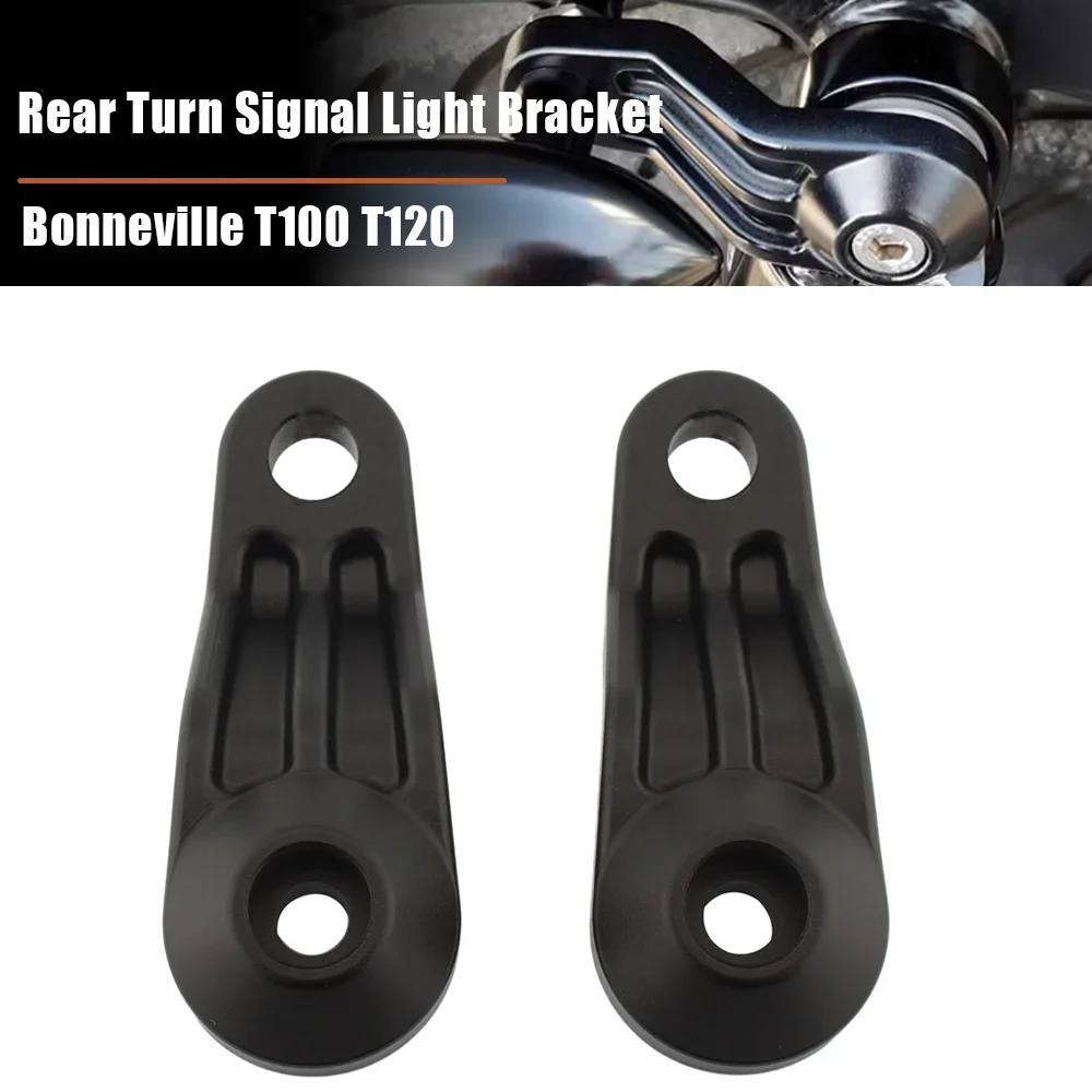 Motorcycle Turn Signal light Lamp Holder Bracket For Triumph Bonneville T120 T100 Thruxton 1200  Street Cup Twin SE SCRAMBLER