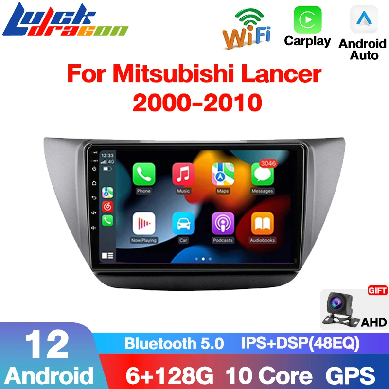 

Car Radio Multimedia Video Player Navigation Autoradio Audio Stereo 2 Din Android For Mitsubishi Lancer 9 CS 2000-2010 Carplay