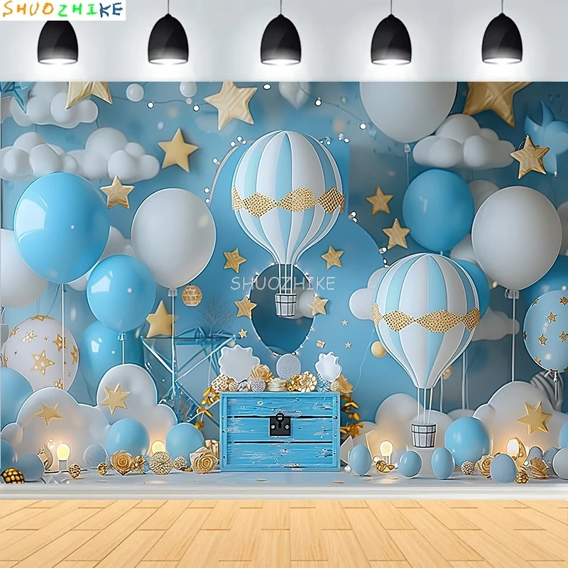 

Rainbow Balloons Flowers Birthday Party Background Newborn Boat Circus Stars Beach Scene Cloud Theme Photography Backdrops AT-05