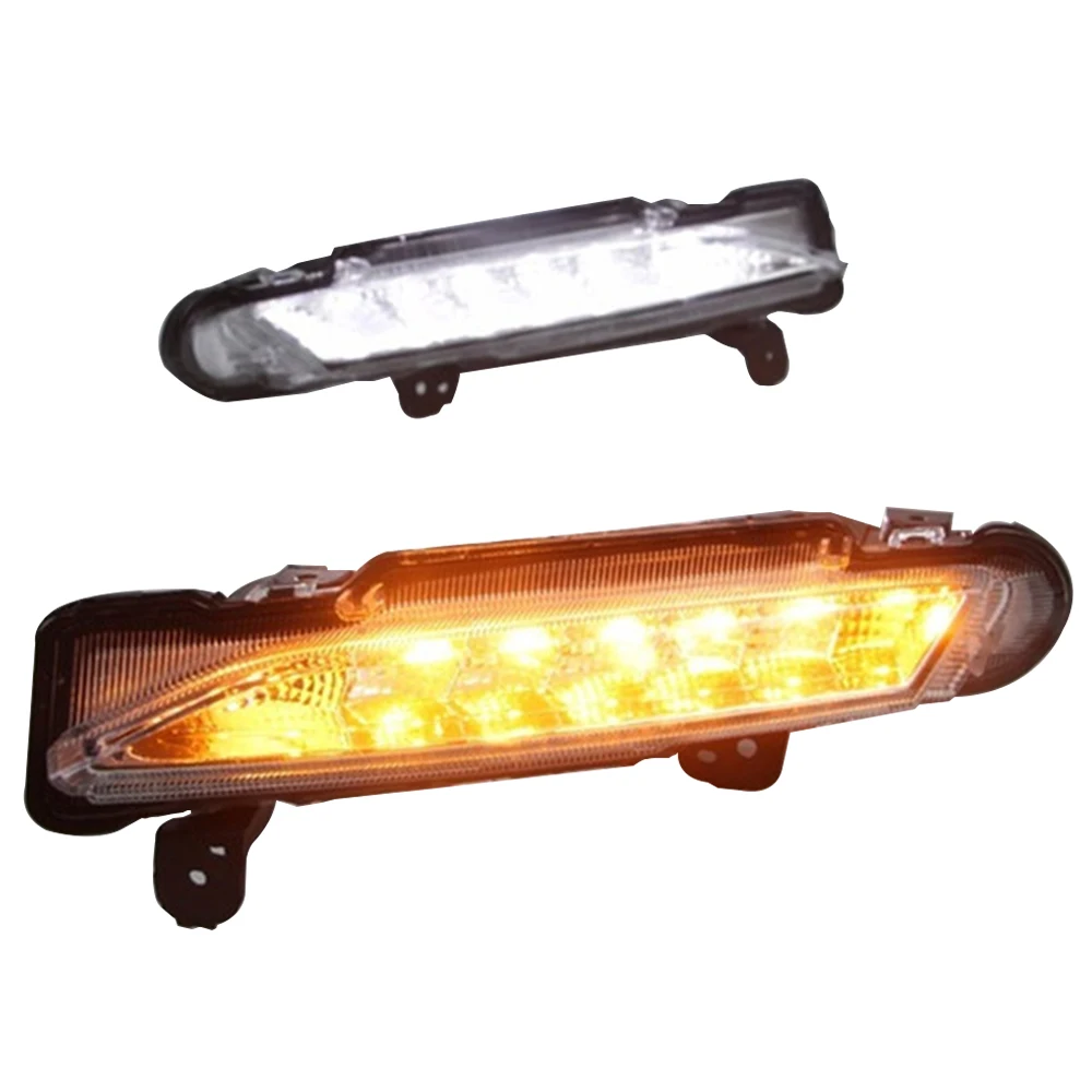 

LED Side Marker Light For Toyota Yairs 2017 to 2018 DRL Fender Lamp Daylight with Turn Signal