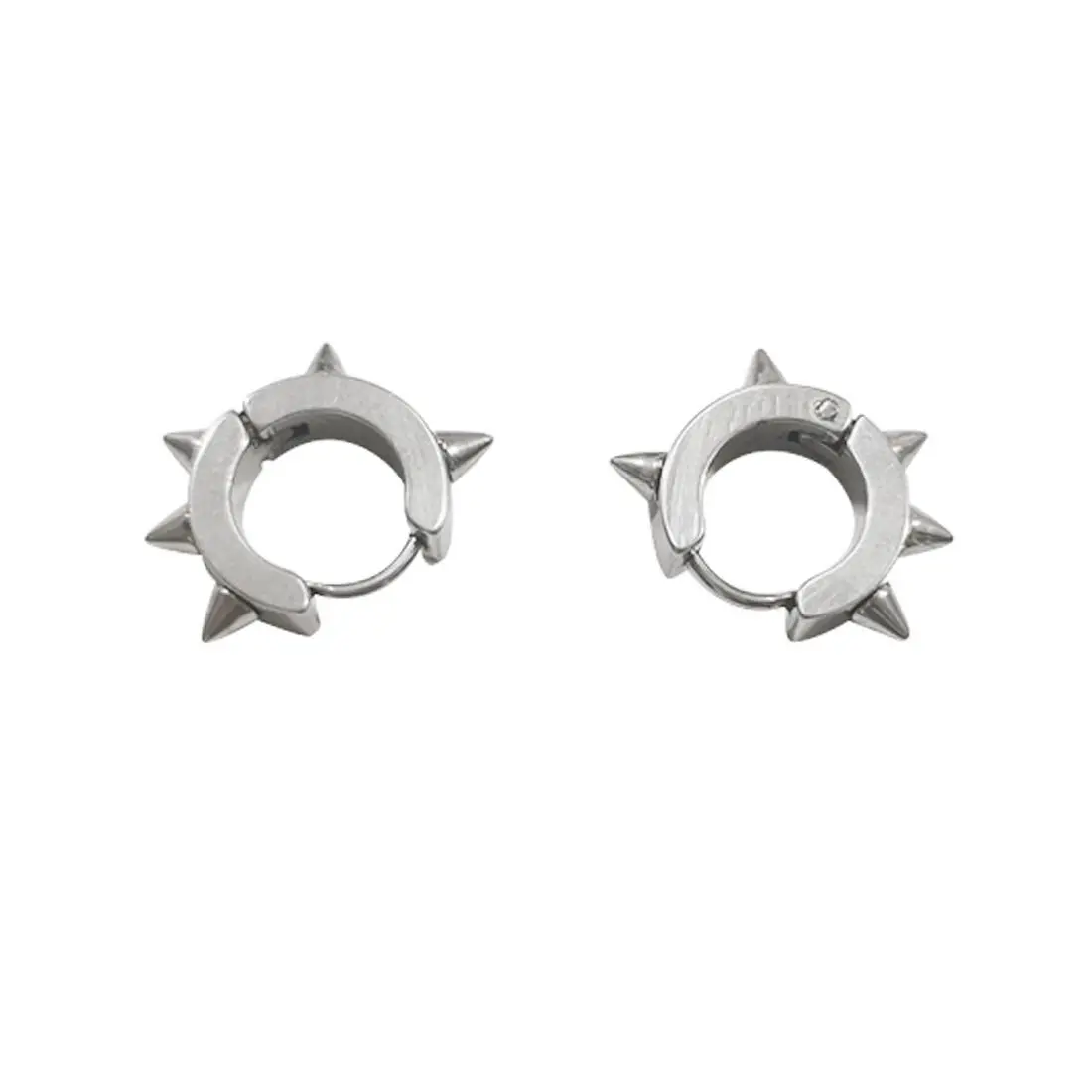 Small Retro Earcuffs Earclip Spike Cartilage Ear Cuff Women Men Earrings Punk Rivets Ear Clip Clip Earrings Stud Earrings