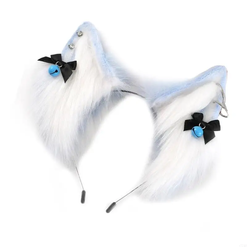 

C71F Vintages Creative Women Headpiece Simple Temperament Hair Hoop Sweet Headbands for Anime Costumes and Party Props