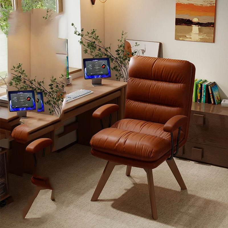 Vanity Pedicure Office Chair Lazy Computer Executive Living Room Office Chair Posture Relaxing Silla Oficina Library Furniture