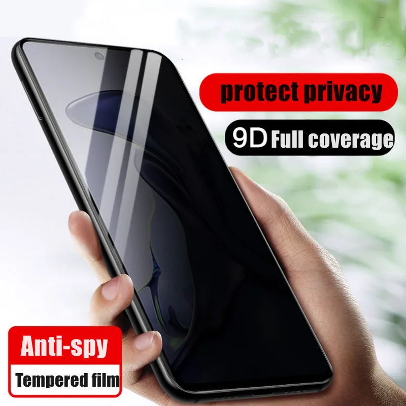 

Anti Spy Screen Protector For Xiaomi Mi 12 Lite 11 11T 10T 8 9 Privacy Glass For Xiaomi Poco X4 Pro 5G F3 F4 GT X3 NFC M3 M4 M5