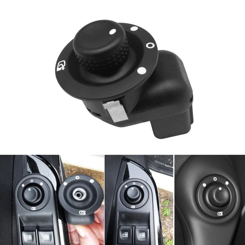 Electric Mirror Control Switch Adjust Knob 109014 8200676533 For Renault Clio III Mk3 Laguna2 Scenic Megane II 07-17