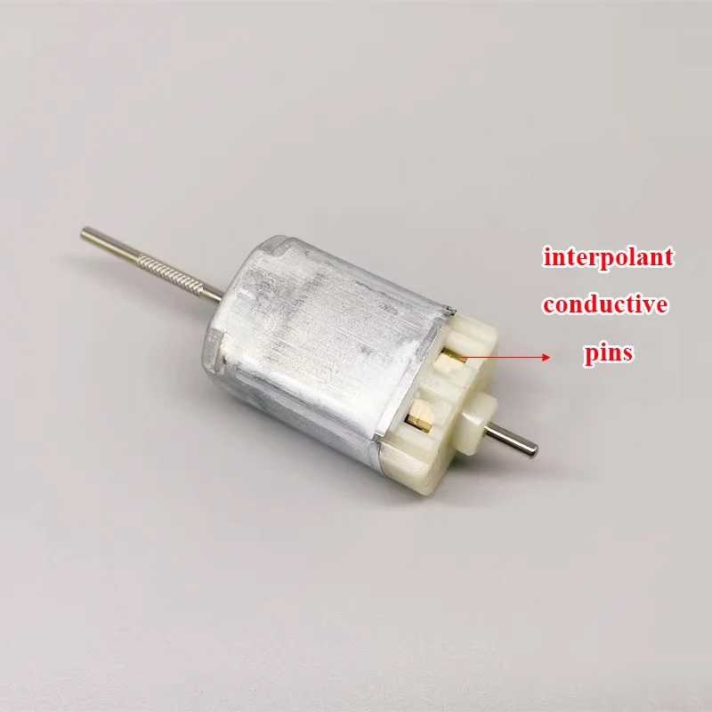 1021502 20mm*20mm Square Motor DC 12V 9450RPM Micro Dual Shaft Electric Motor for Car Door Lock Control Engine