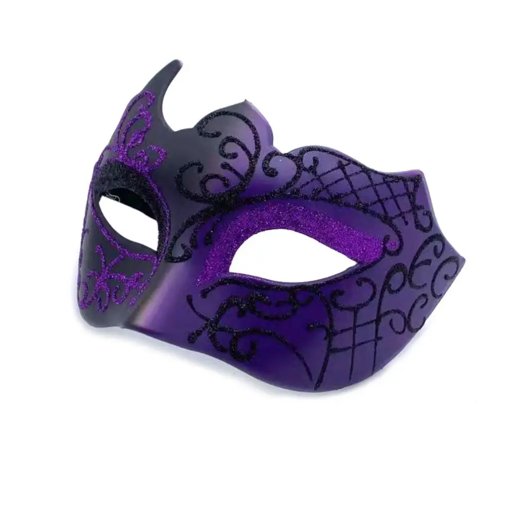 Party Supplies Photo Prop Masquerade Cosplay Mask Half Face Mask Party Cosplay Props Venice Mask Halloween  Masks Glitter Mask