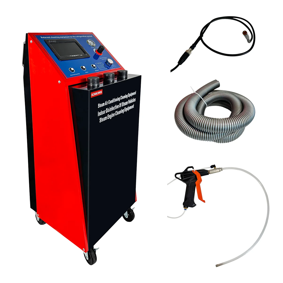  S-116  Automobile Ac Flush Machine Automatic Air Conditioning Pipe Cleaning Machine for Car Care  Specialized Equipment