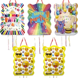 1pcs/lot Birthday Party Pinata Birthday Party Deco Piñata Event piñata cumpleaños infantil Girls Boys Kids Favors DIY Pinatas