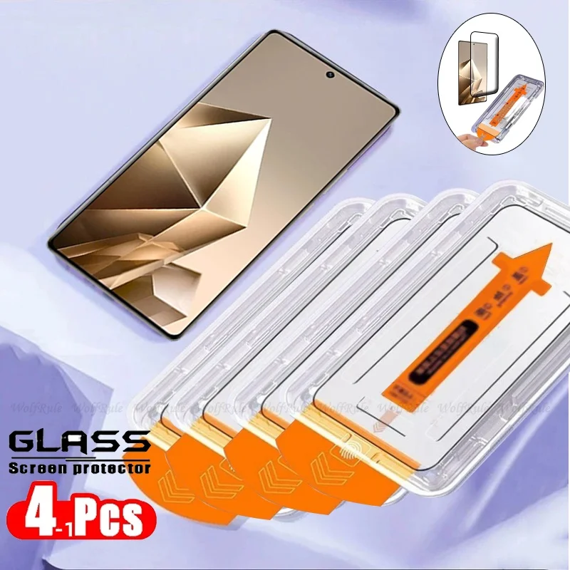 4/3/2/1pcs For Infinix Note 50 Pro 4G Glass Infinix Note 50 Tempered Glass Full Glue Dust Free Screen Protector Infinix Note 50X