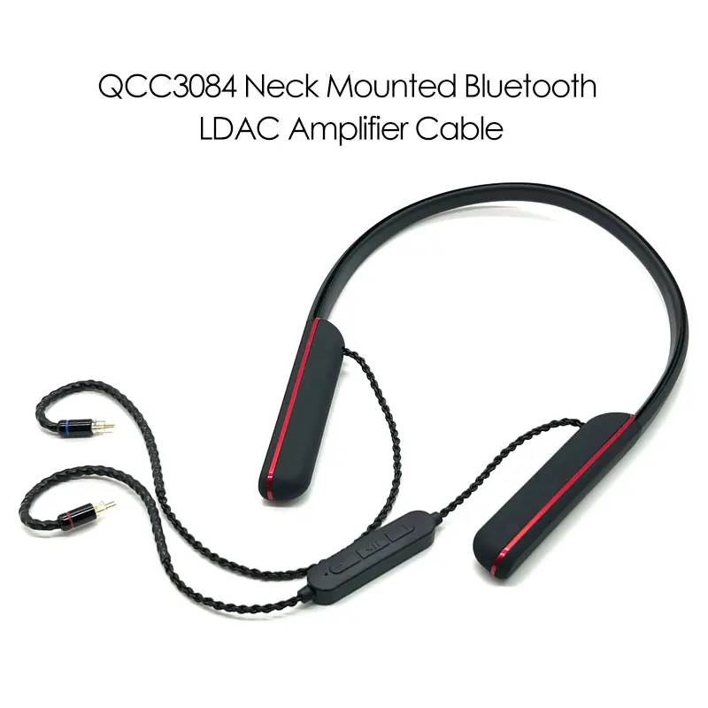 New Gen Bluetooth Headphone Cable with LDAC 3X More Data Than Standard Qualcomm QCC3084 Core Wireless HIFI MMCX 0.78 0.75mm 2Pin