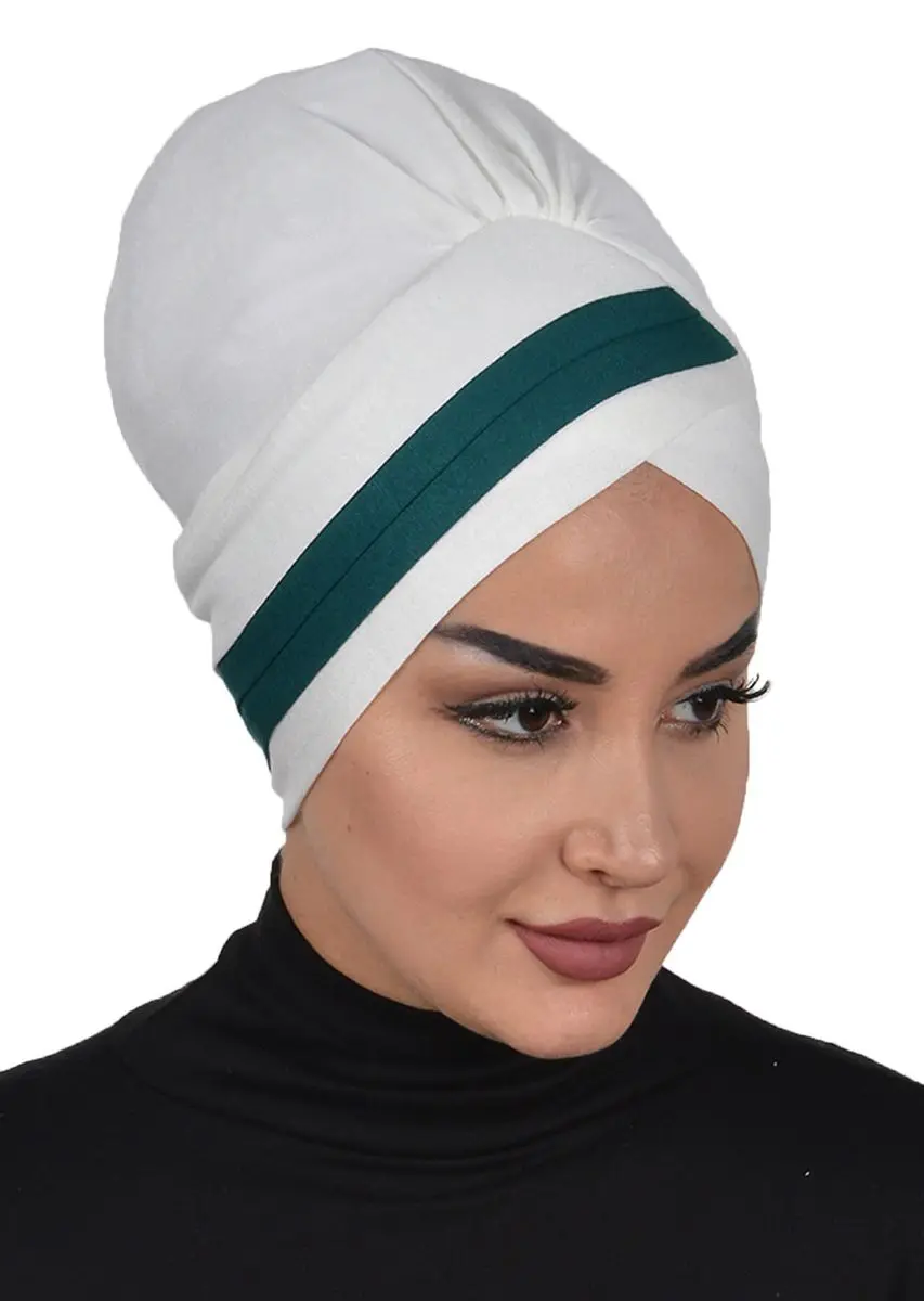 Doppel farbige gekämmte Knochen creme