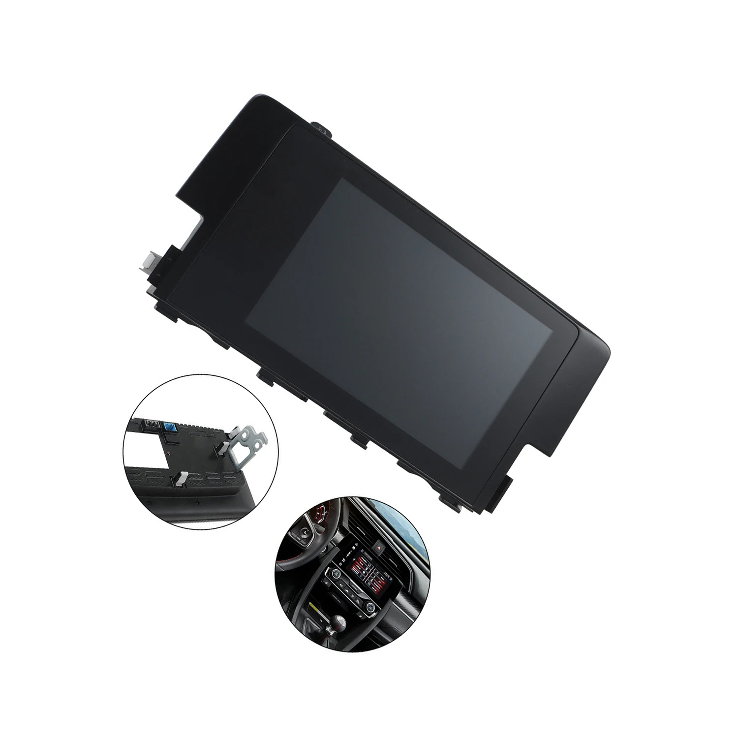 7 inch Navigation LCD Touch Screen 39710-TBA-A11 For 2016 - 2018 Honda Civic Gauge Sets Dash Panels Interior Parts