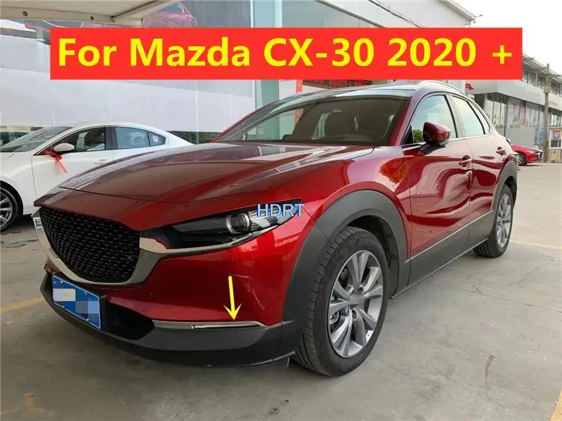 

Для Mazda CX-30 CX30 2020 + передсветильник противотуманная фара, полоса, крышка, отделка, автомобильный Стайлинг, протектор, декоративные аксессуары, внешняя наклейка