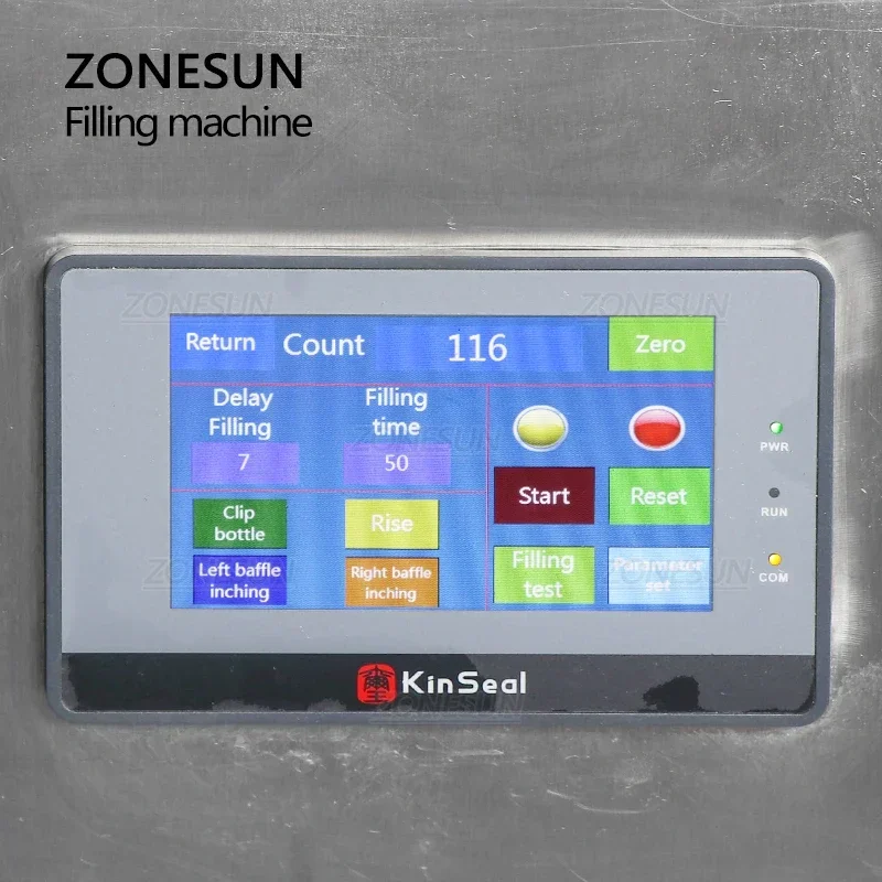 ZONESUN ZS-DTZL500 آلة تعبئة العطور السائلة الأوتوماتيكية لسطح المكتب