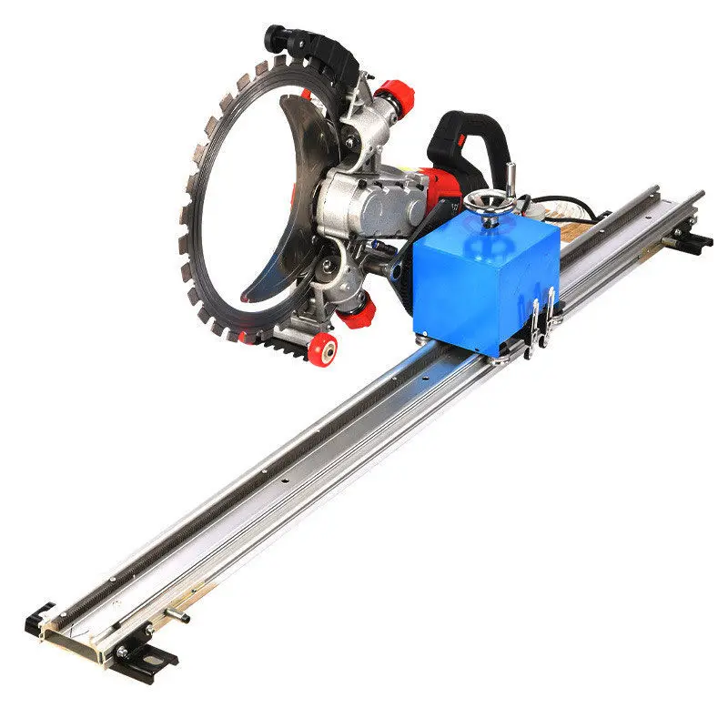 Remote Control Ring Saw Aluminum Rail Wall Cutter Automatic Walking Cutting Machine Light Safe For Wall Demolition