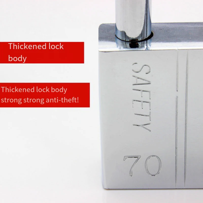 Padlock Reinforced Alloy Steel Pad Locks with Garden Shed Garage Lock Storage Warehouse Locker Gate Lock Heavy Duty Padlocks