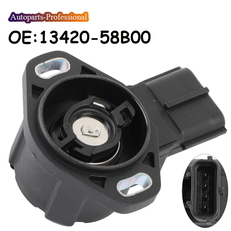 Sensor de posición del acelerador del coche, Sensor TPS 1342058B00 13420-58B00 para Suzuki Sidekick X-90 Geo Tracker 1,6 1992-1998