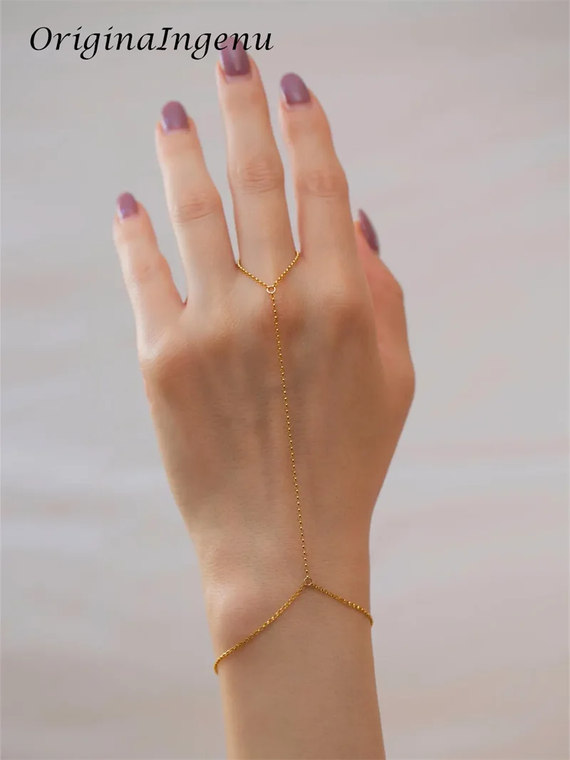 14k Gold filled Dainty Rolo Chain Bracelet Minimalist Hand chain Bracelet Delicate Jewelry Tarnish Resistant Jewelry for Women