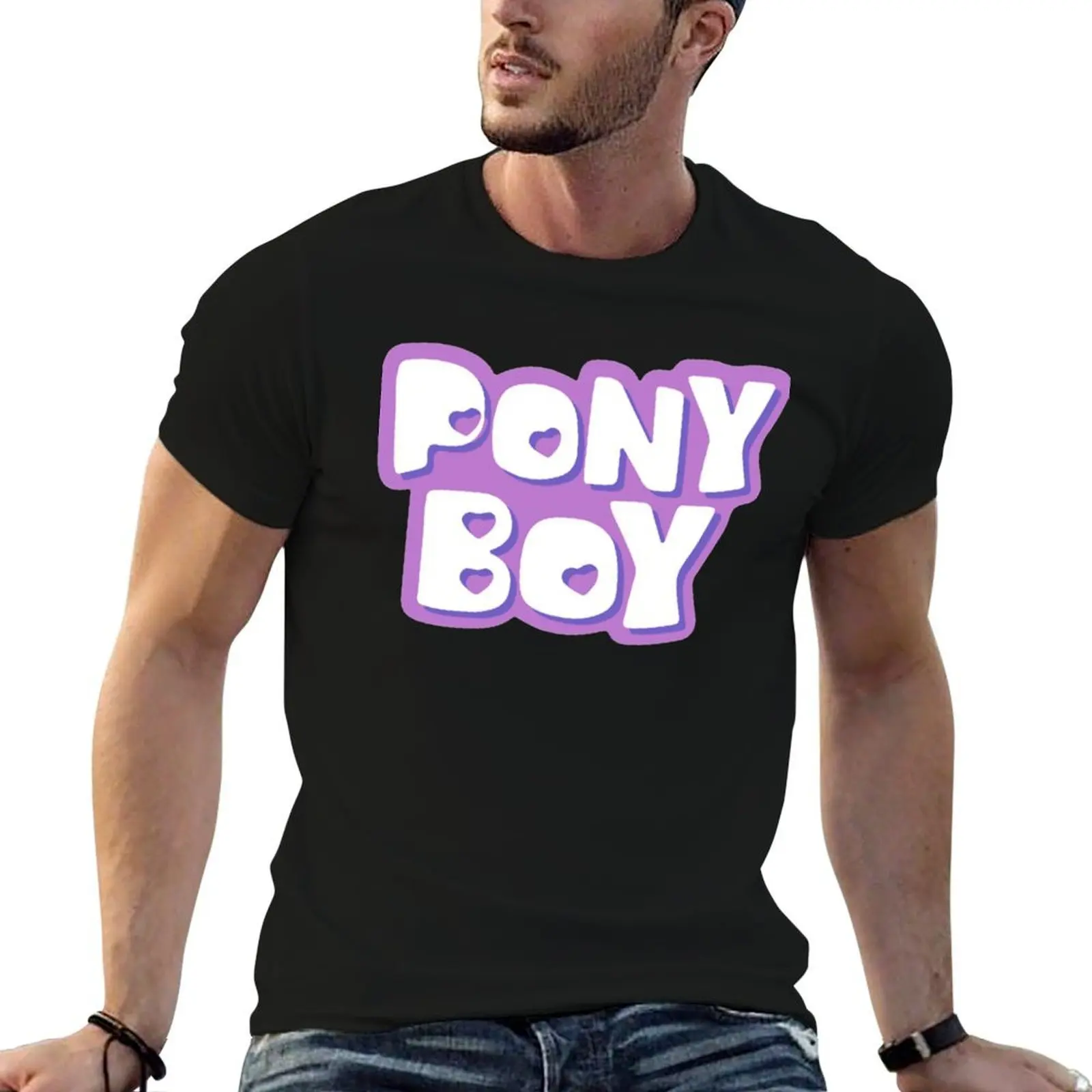 

PONY BOY T-Shirt men t shirt cotton 100% cotton t shirts high quality T-Shirt
