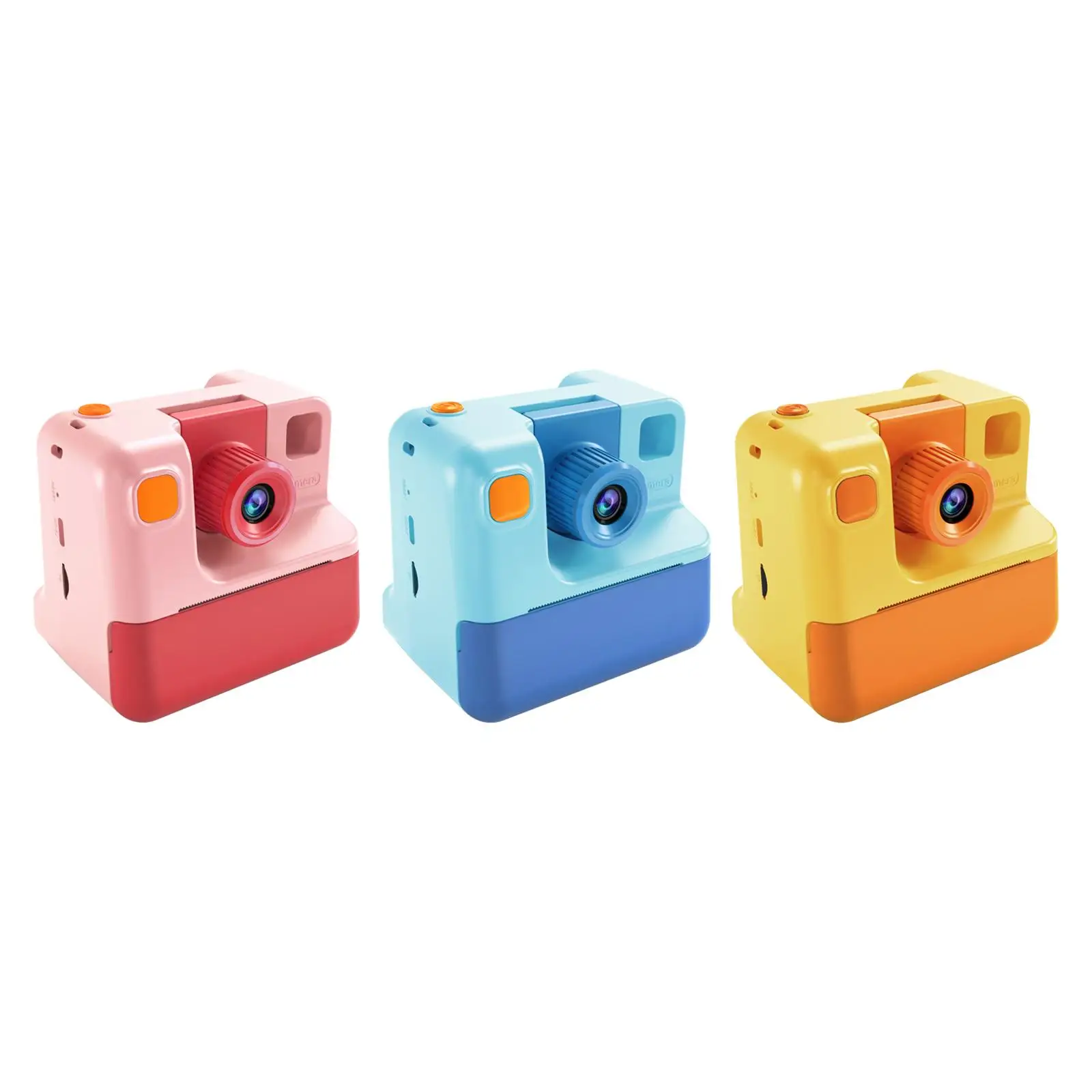 Kids Instant Print Camera Sturdy for Ages 3 4 5 6 Year Old Teens Children