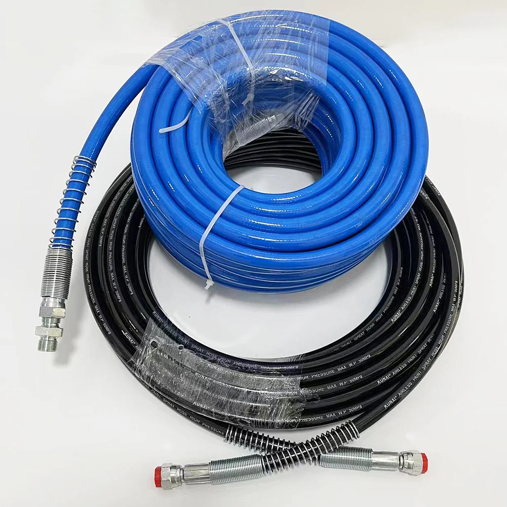 0.5M-40M Explosion-proof Sprayer Spray Paint Hose 3/8 5800PSI Airless High Pressure Fiber-Nylon Tube Paint Machine Accessories