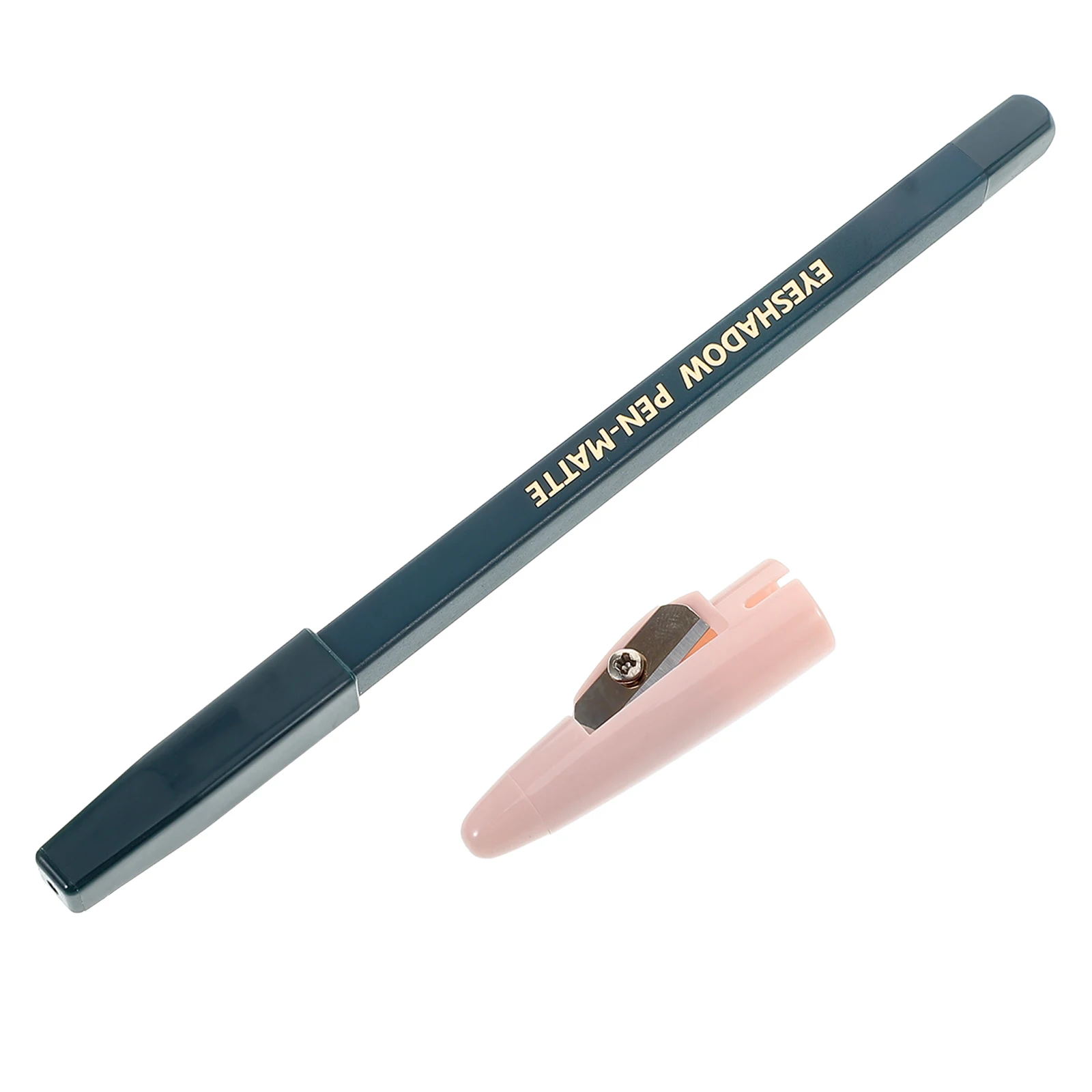 1 Juego de sombra de ojos en barra, acabado mate, uso duradero, fácil aplicación, cualquier ocasión, lápiz de maquillaje, herramienta de maquillaje de ojos portátil para mujeres