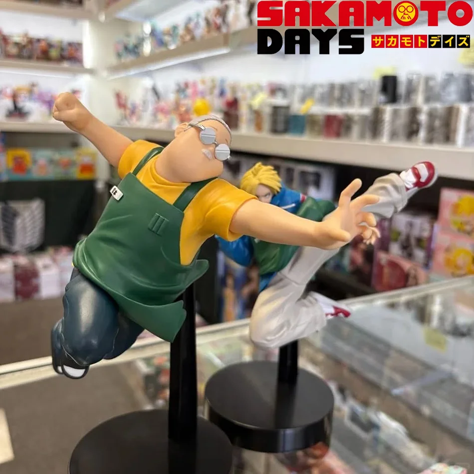 

In Stock Original Bandai Banpresto SAKAMOTO DAYS Taro Sakamoto Shin Asakura Anime Action Figure Toys Birthday Gifts