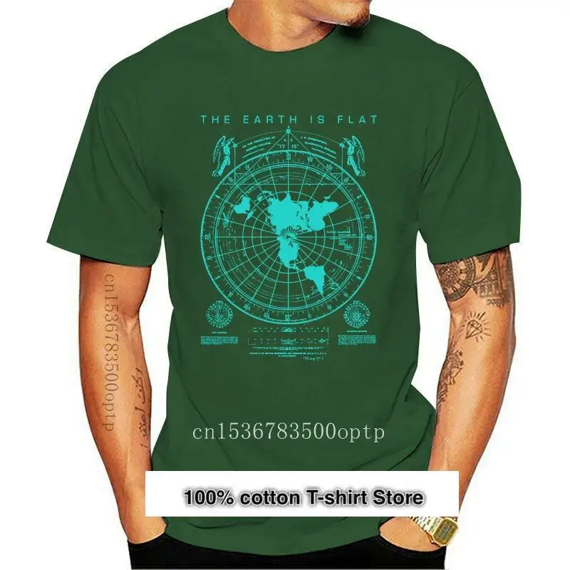 Camiseta de mapa de tierra plana, tierra plana, firme, lies, pedido mundial 2021, nueva