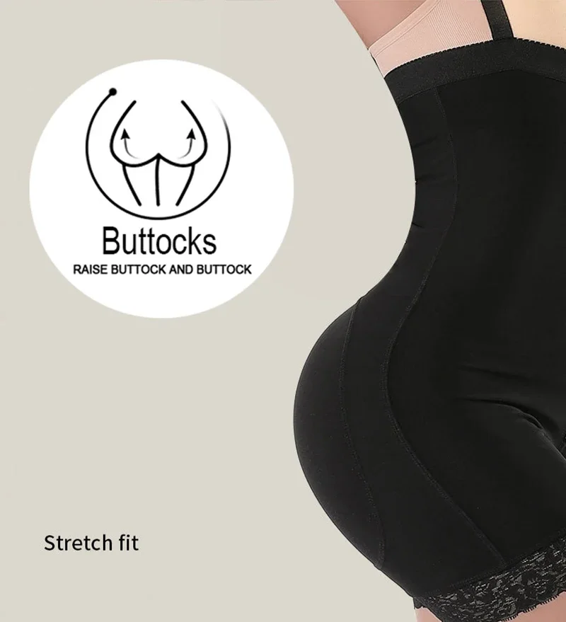 AfruliA Slimming Corset High Waist Trainer Shapewear Sexy Butt Lifter Tummy Control Strap Body Shaper Bodysuit Fajas Colombianas